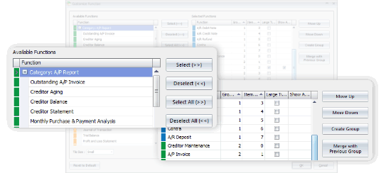 feature tab